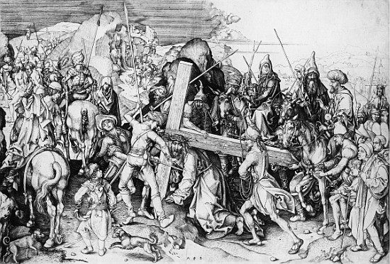 Christ bearing his cross, c.1475 von Martin Schongauer