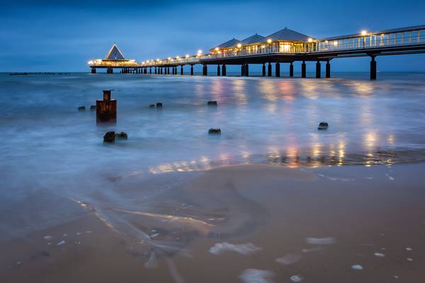 Abend in Heringsdorf von Martin Wasilewski