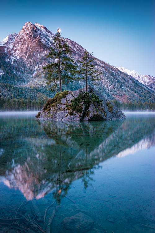 Morgen am Hintersee von Martin Wasilewski