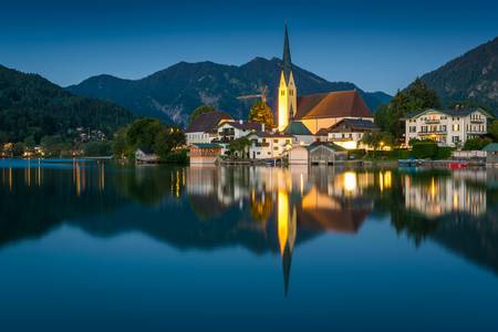 Sommernacht am Tegernsee