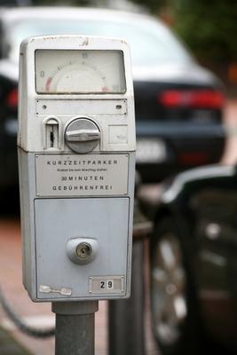 Parkuhr von Martina Berg