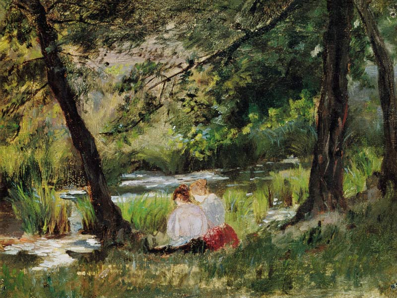 Two Seated Women von Mary Stevenson Cassatt