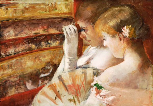 In the Box von Mary Stevenson Cassatt