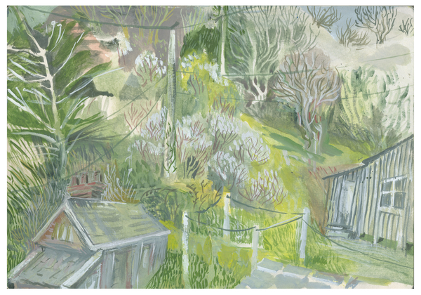 Lannacombe orchard von Mary Kuper