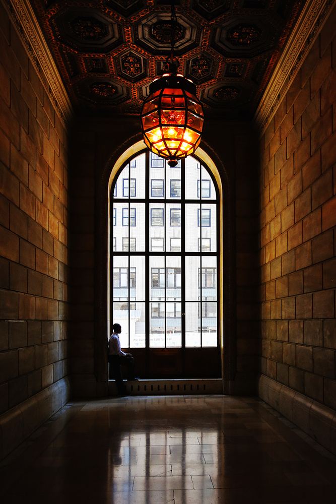 A melancholy man von Massimo Della Latta