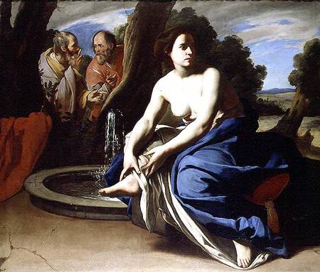 Suzanna and the Elders von Massimo Stanzione