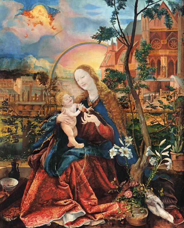 Die Stuppacher Madonna von Mathias (Mathis Gothart) Grünewald