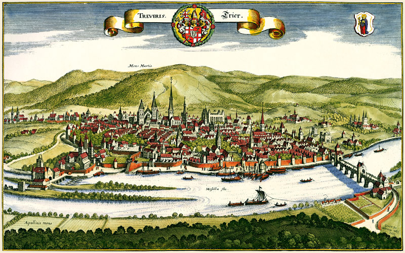Trier von Matthäus Merian der Ältere
