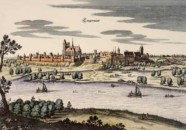 Tangermünde von Matthäus Merian der Ältere
