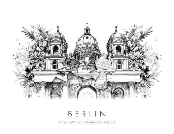Mandala Berlin Gedächtniskriche von Matthias Grüning
