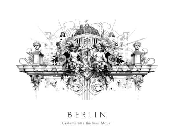 Mandala Berlin Gedenkstätte Berliner Mauer von Matthias Grüning