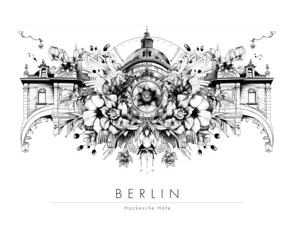 Mandala Berlin Hackesche Höfe von Matthias Grüning