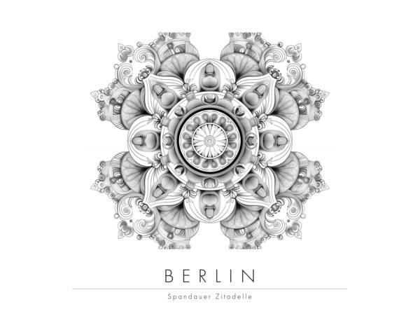 Mandala Berlin Spandauer Zitadelle von Matthias Grüning