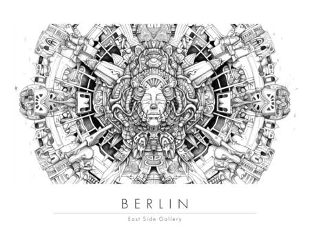 Mandala Berlin East Side Gallery