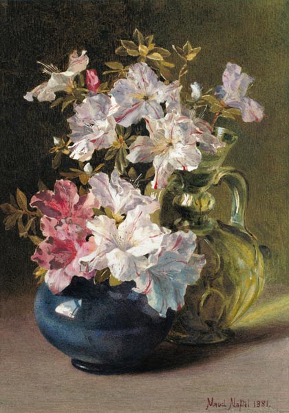 Azaleas in a Jug von Maud Naftel