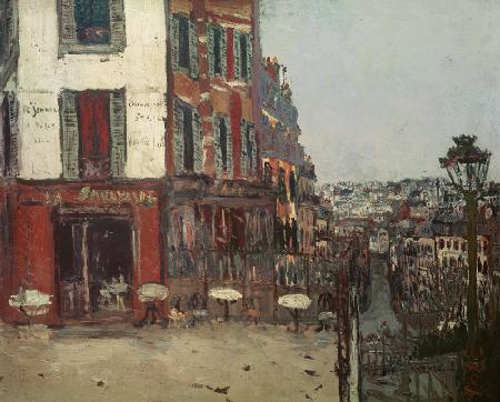 Terrasse an der Rue Muller