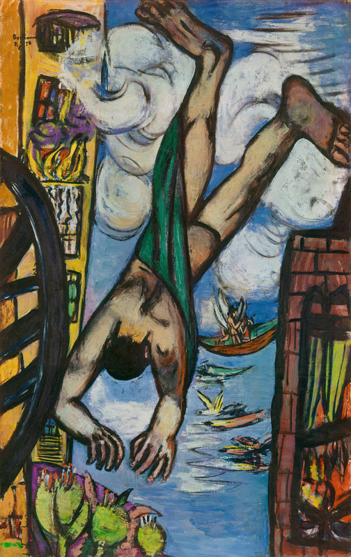 Abstürzender von Max Beckmann