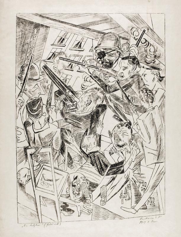 Die Letzten von Max Beckmann