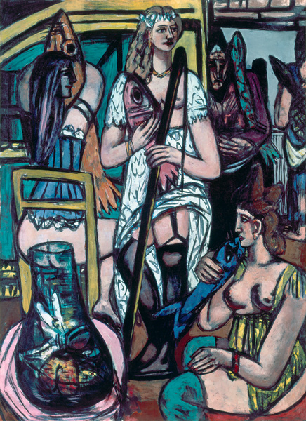 Großes Frauenbild. Fischerinnen. 1948. von Max Beckmann
