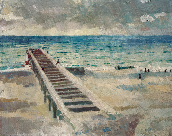 Kleine Buhne von Max Beckmann