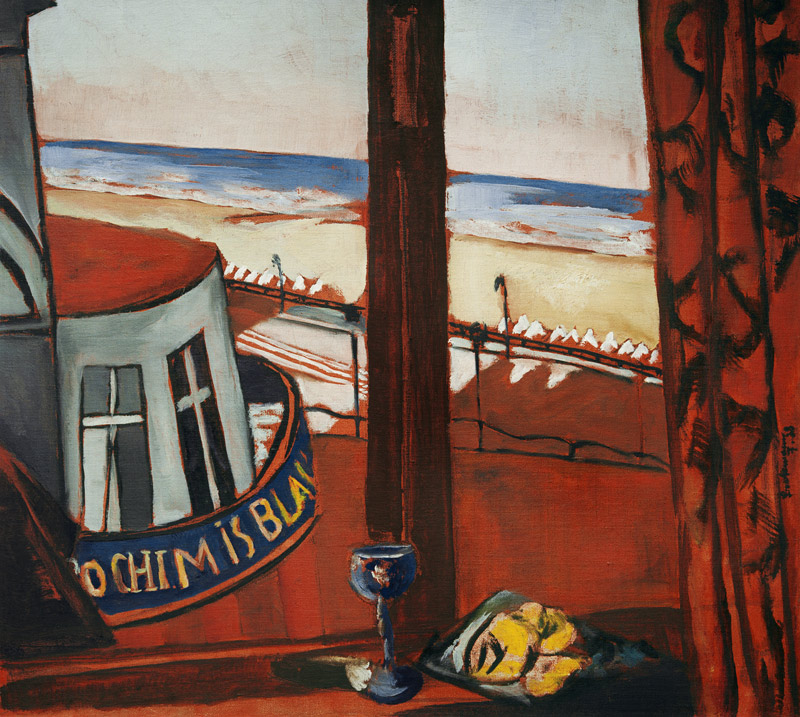 Scheveningen, fünf Uhr früh von Max Beckmann