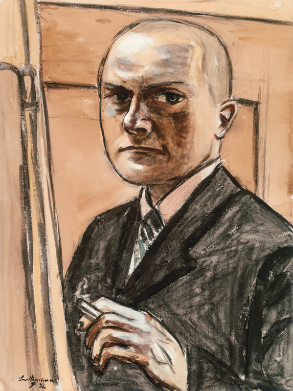 Selbstbildnis 1932. von Max Beckmann