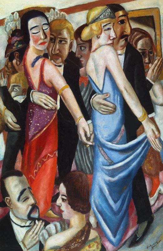 Tanz in Baden-Baden von Max Beckmann