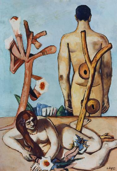 Mann und Frau. 1932 (Adam und Eva)