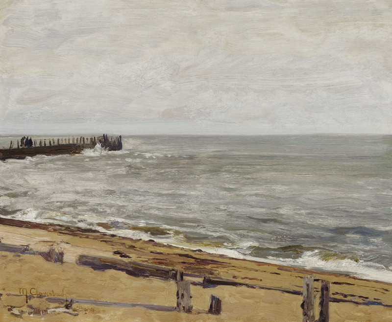 Beach on the Island of Föhr von Max Clarenbach