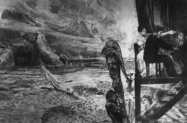 Opus XII, "Brahmsphantasie", Akkorde von Max Klinger