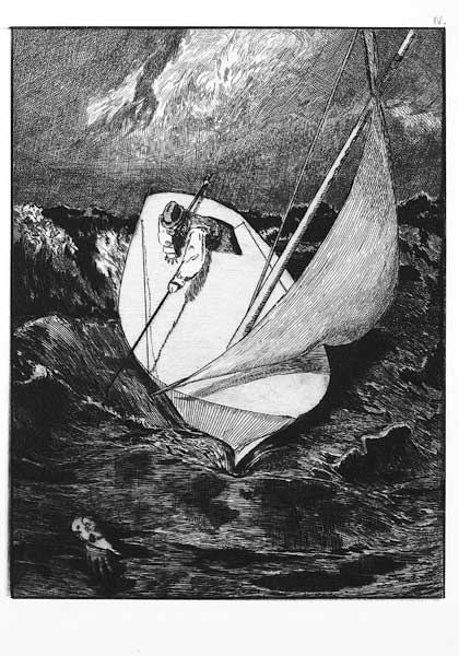 Ein Handschuh - Rettung von Max Klinger