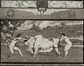 Apollo und Daphne II (aus dem Zyklus Opus II. Rettungen ovidischer Opfer)