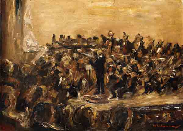 Sinfoniekonzert in der Staatsoper, Unter den Linden, Berlin von Max Liebermann
