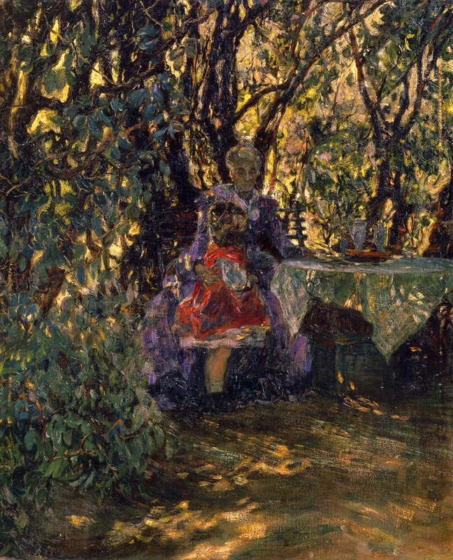 Garten der Sommervilla am Wannsee von Max Liebermann