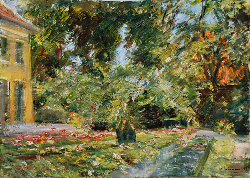 Garten in Wannsee von Max Liebermann