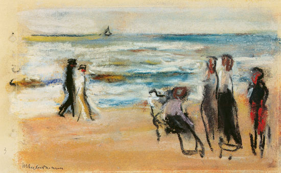 Am Strand von Max Liebermann