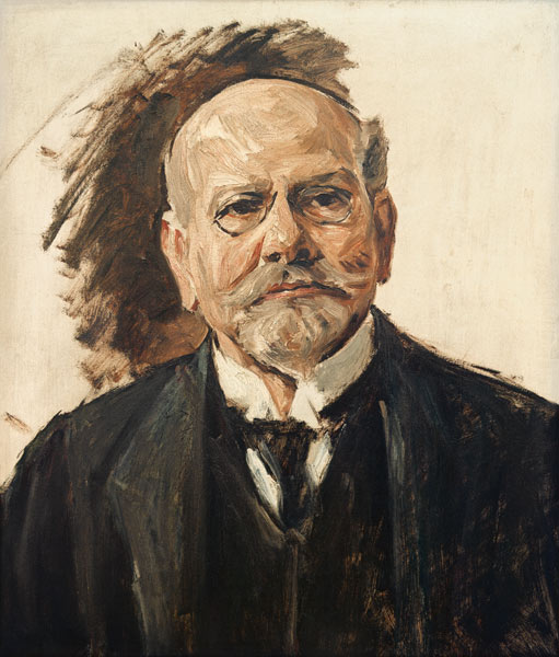 Bildnisstudie Emil Rathenau von Max Liebermann