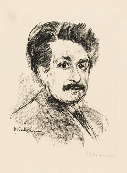 Porträt von Albert Einstein