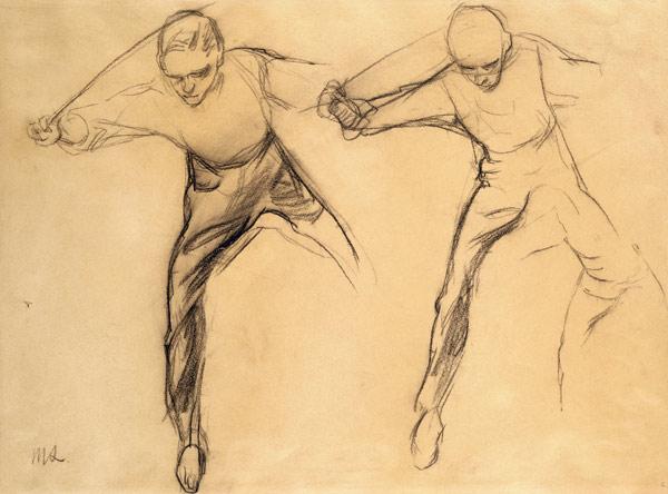 Two male figures