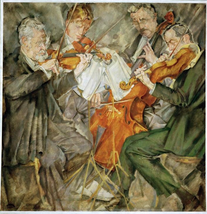 The Ros-Quartet von Max Oppenheimer