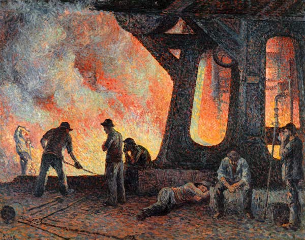 Hüttenwerk von Maximilien Luce