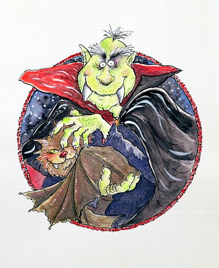 Dracula, 1998 (mixed media)  von Maylee  Christie