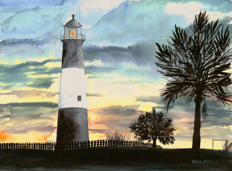 TYBEE ISLAND LIGHTHOUSE von Derek McCrea