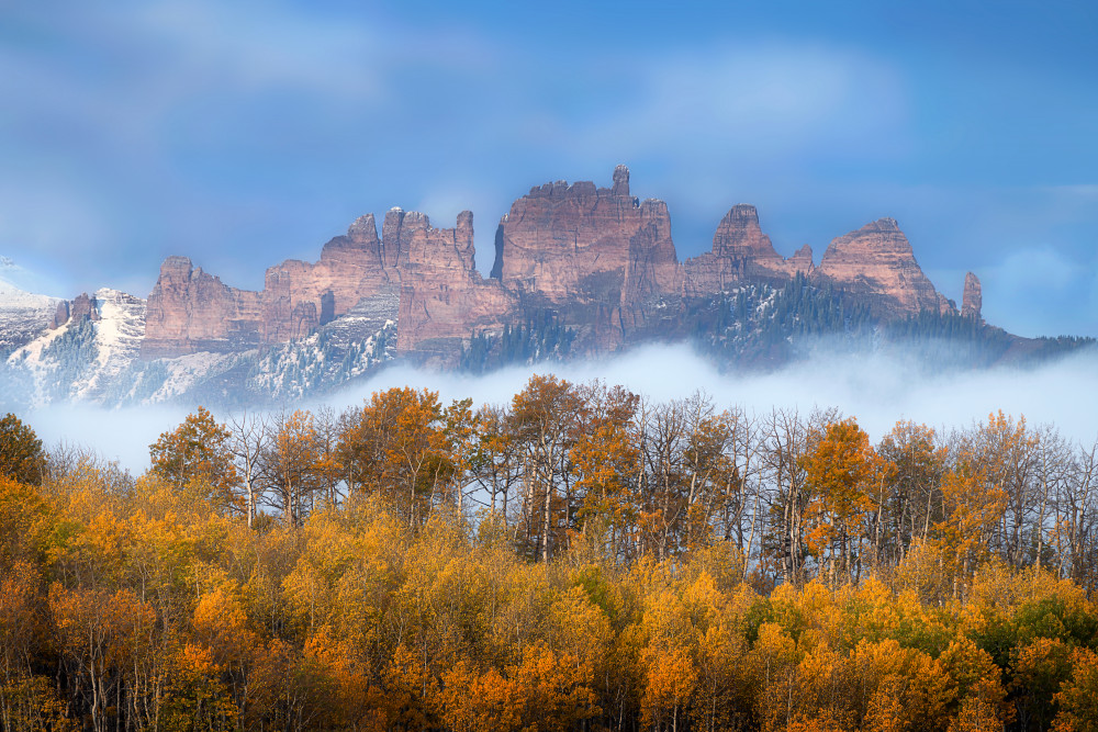 Castle Rocks in Autumn von Mei Xu
