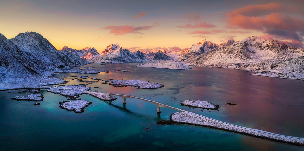 Lofoten Winter Wonderland von Mei Xu