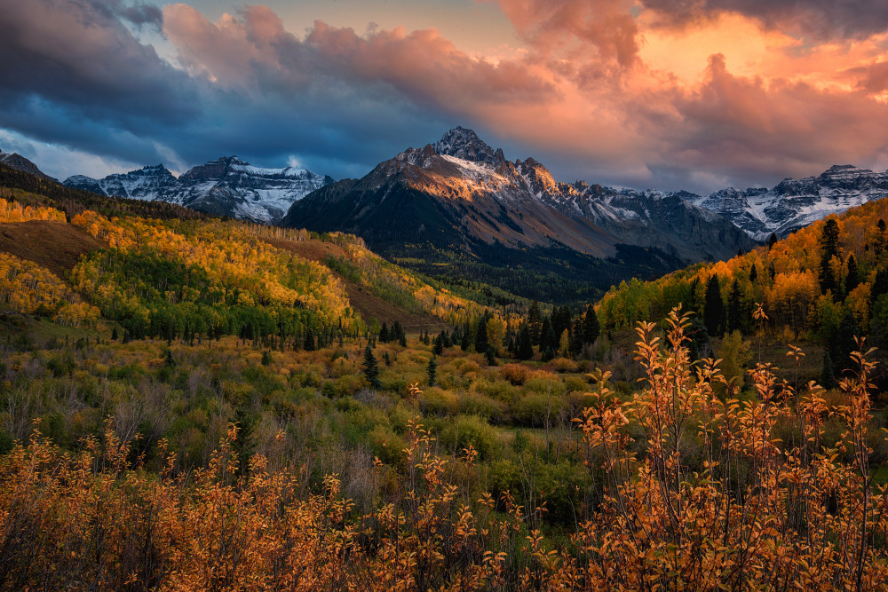 Mt Sneffels in Autumn von Mei Xu