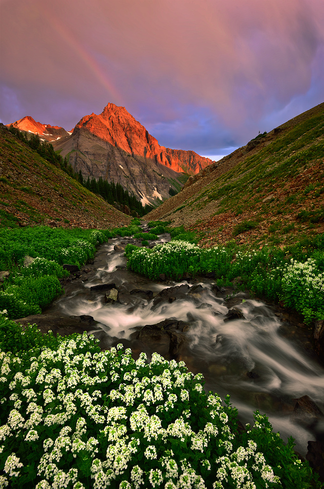Rainbow over Dallas Peak von Mei Xu