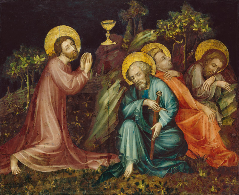 Gebet am Ölberg von Meister des Nürnberger Marienaltars