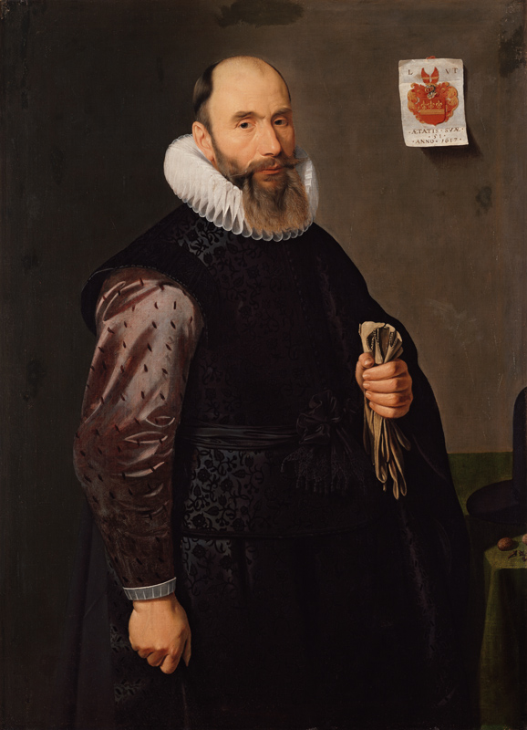 Bildnis des Kaufmanns Lambert van Tweenhuysen von Meister (Haarlemer)