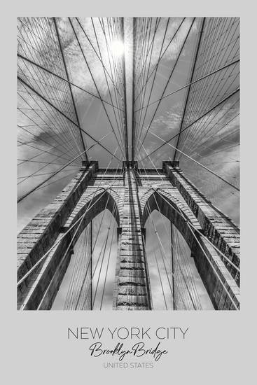 Im Fokus: NEW YORK CITY Brooklyn Bridge im Detail